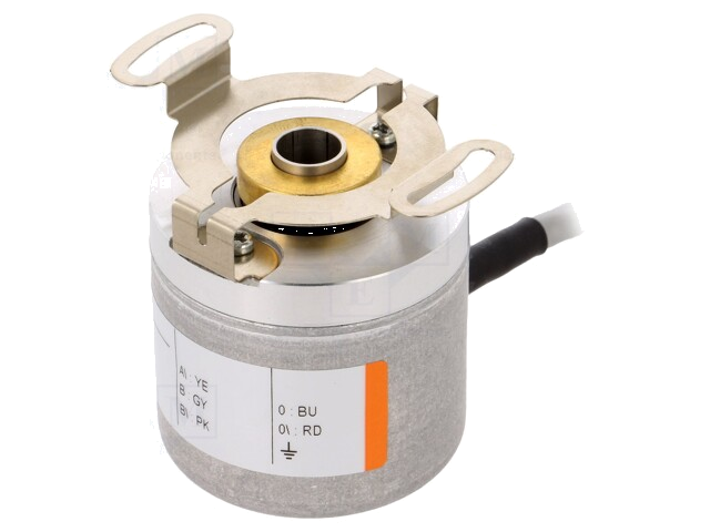 Encoder: incrementeel; Uvoed: 5VDC; 2048pulsen/omwenteling; IP64 Encoder: incrementeel; Uvoed: 5VDC; 2048pulsen/omwenteling; IP64